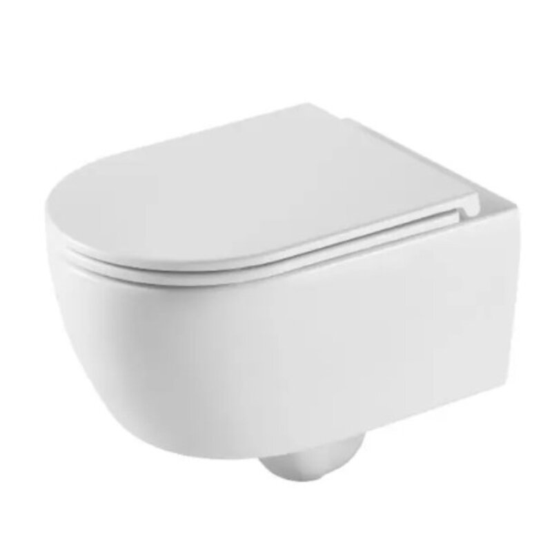 Изображение товара Подвесной унитаз Grossman Торнадо GR-4415SQ безободковый с микролифтом белый