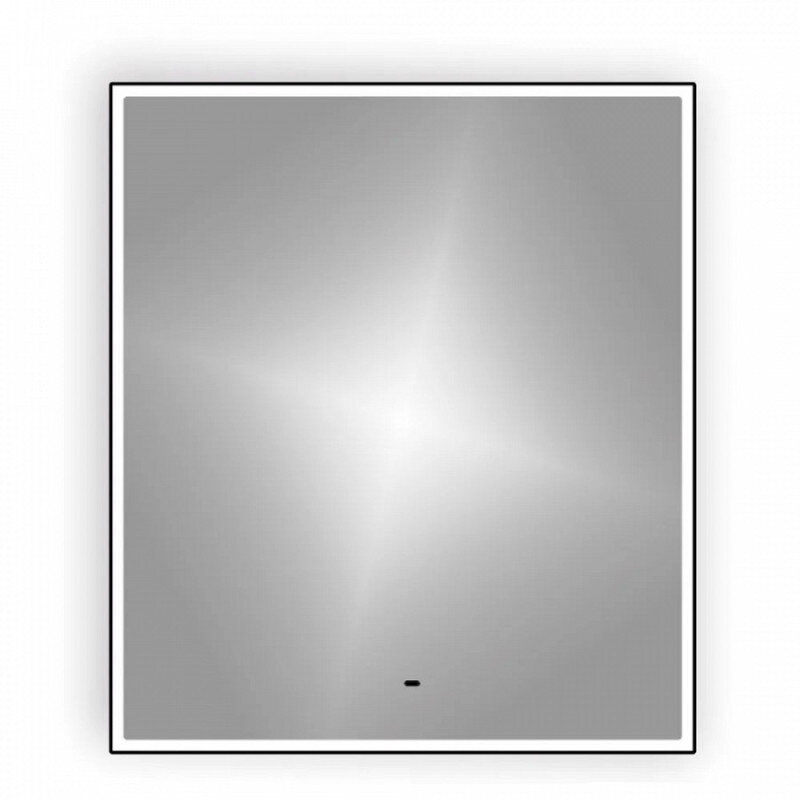 Изображение товара Зеркало Maretti Umbria UM147080P33EL, 70 см, LED подсветка, сенсорный выключатель, цвет рамы черный