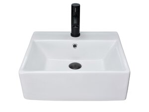 Изображение товара Модульная накладная раковина Gid Geometrico N9145 51214 45 см белая