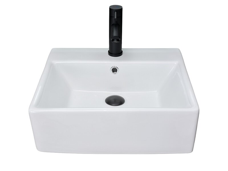 Изображение товара Раковина Gid Geometrico N9145 51214, 45 см, фаянс, белая