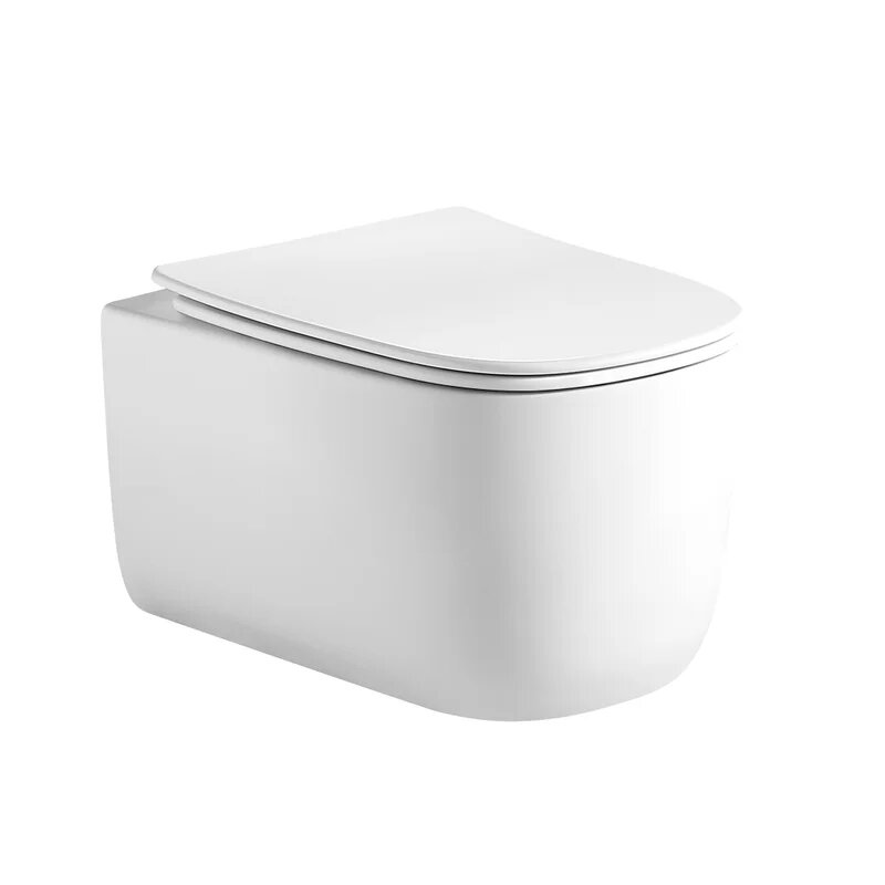 Изображение товара Подвесной унитаз Grossman GR-5605SQ с системой торнадо и микролифтом, белый