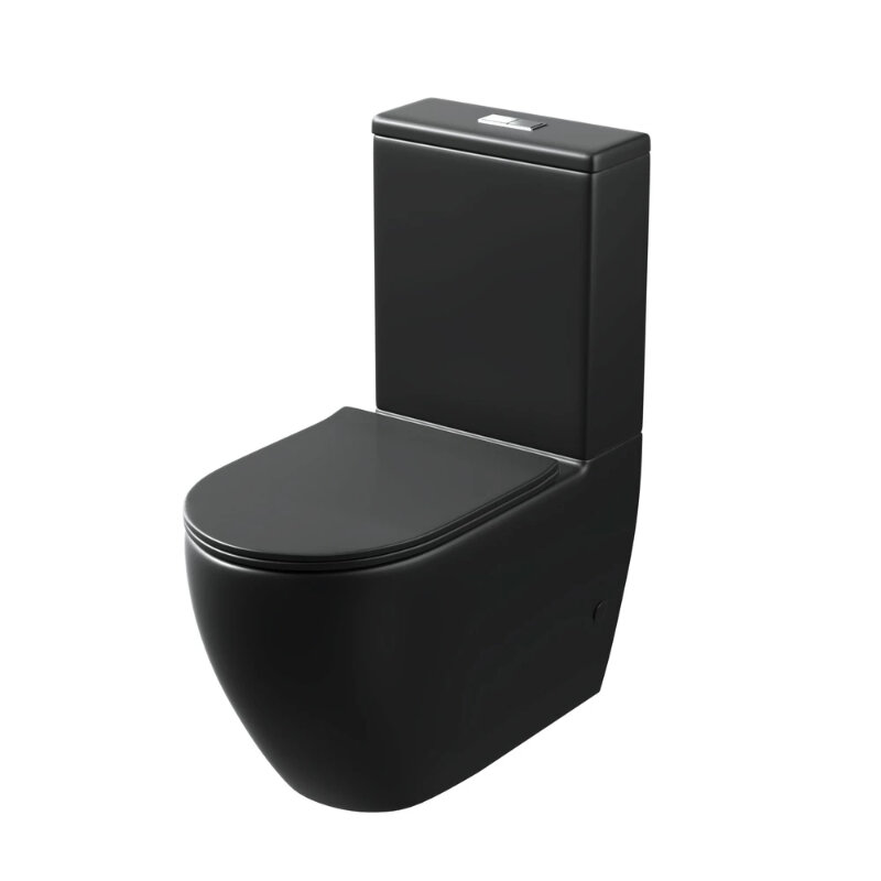 Изображение товара Унитаз напольный Grossman GR-4446BMS, смыв торнадо, черный матовый