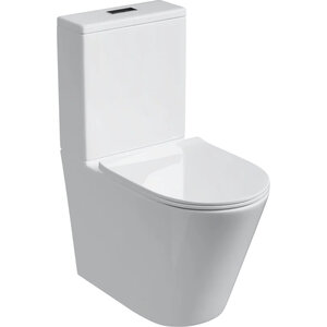 Изображение товара Унитаз напольный Grossman GR-4458S, безободковый, крышка-сиденье микролифт, белый