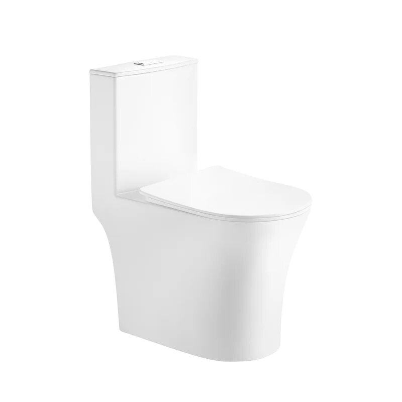 Изображение товара Унитаз моноблок Grossman Thin Rim GR-5607SQ с системой торнадо и микролифтом