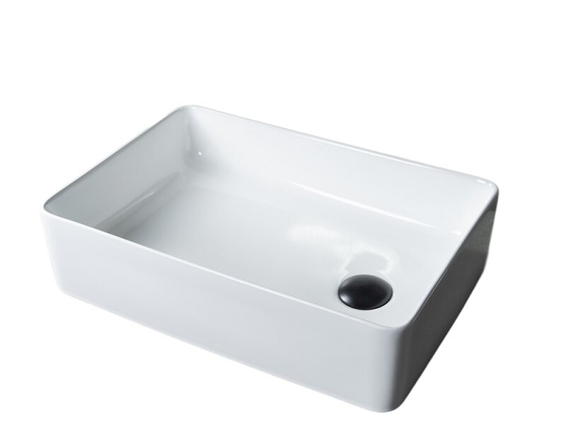 Изображение товара Раковина Gid Creativo N1205 51240, белая, 50 см накладная фаянс