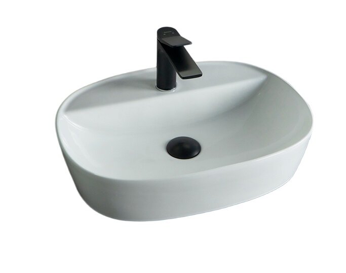 Изображение товара Раковина Gid Lago N9045 51166, 50 см, фаянс, белая 