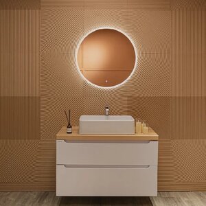 Изображение товара Зеркало Silver Mirrors Перла LED-00002984, 70 см, с LED-подсветкой, сенсором, TX-модулем