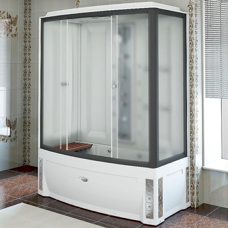 Изображение товара Душевой бокс Радомир Элис 1680x2260x850 мм левосторонний