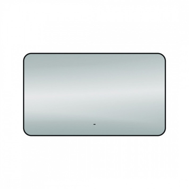 Изображение товара Зеркало Maretti Florenza FL1412070P14EL, 120 х 70 см, LED подсветка, сенсорный выключатель, цвет рамы черный