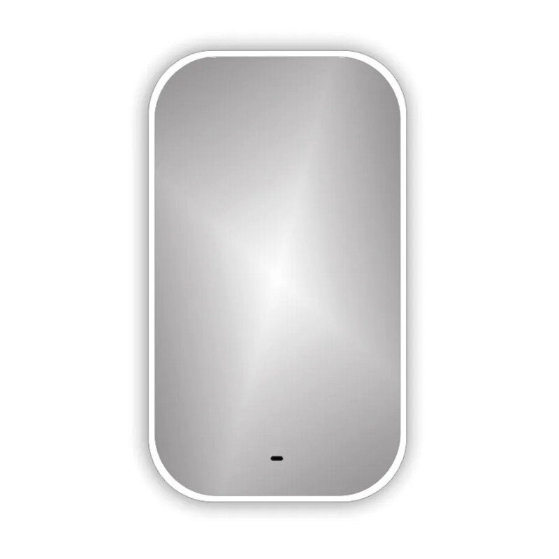 Изображение товара Зеркало Maretti Florenza FL144070P69EL, 40 х 70 см, LED подсветка, сенсорный выключатель, цвет рамы белый