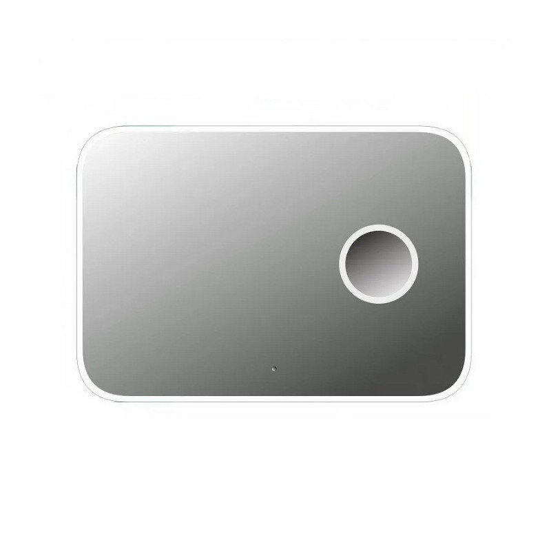 Изображение товара Зеркало Maretti Florenza FL1410070P19EL, 100 х 70 см, LED подсветка, сенсорный выключатель, цвет рамы белый