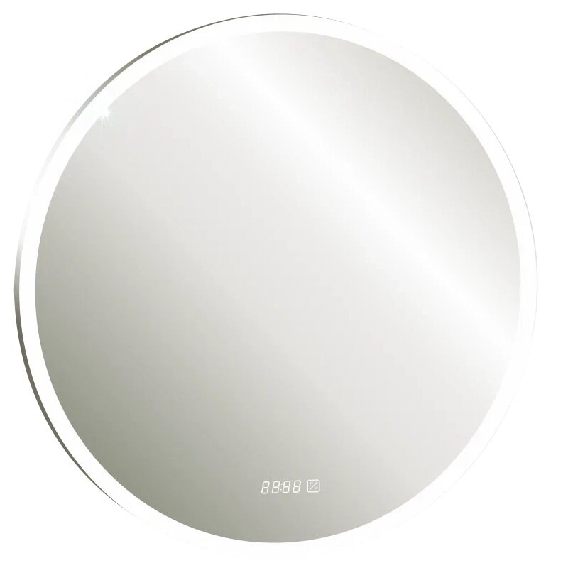 Изображение товара Зеркало Silver Mirrors Perla neo - 4, LED-00002548, 65 см, с LED-подсветкой, сенсором и часами