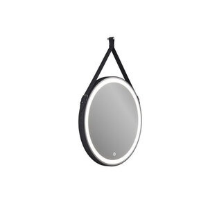 Изображение товара Зеркало интерьерное Maretti Chiara CH1450R33EL с LED подсветкой, 50х50 см, черная рама