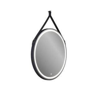 Изображение товара Зеркало интерьерное Maretti Chiara CH1465R33EL, 65 х 65 см, LED подсветка, сенсорный выключатель, цвет рамы черный