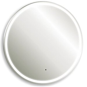 Изображение товара Круглое зеркало с LED-подсветкой и сенсорным выключателем 60 см Silver Mirrors Перла