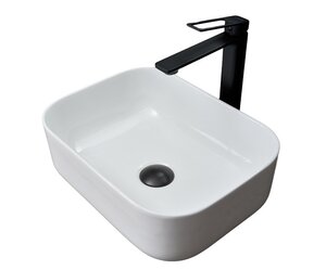 Изображение товара Раковина Gid Geometrico N1335 51238, 40 см, фаянс, белая