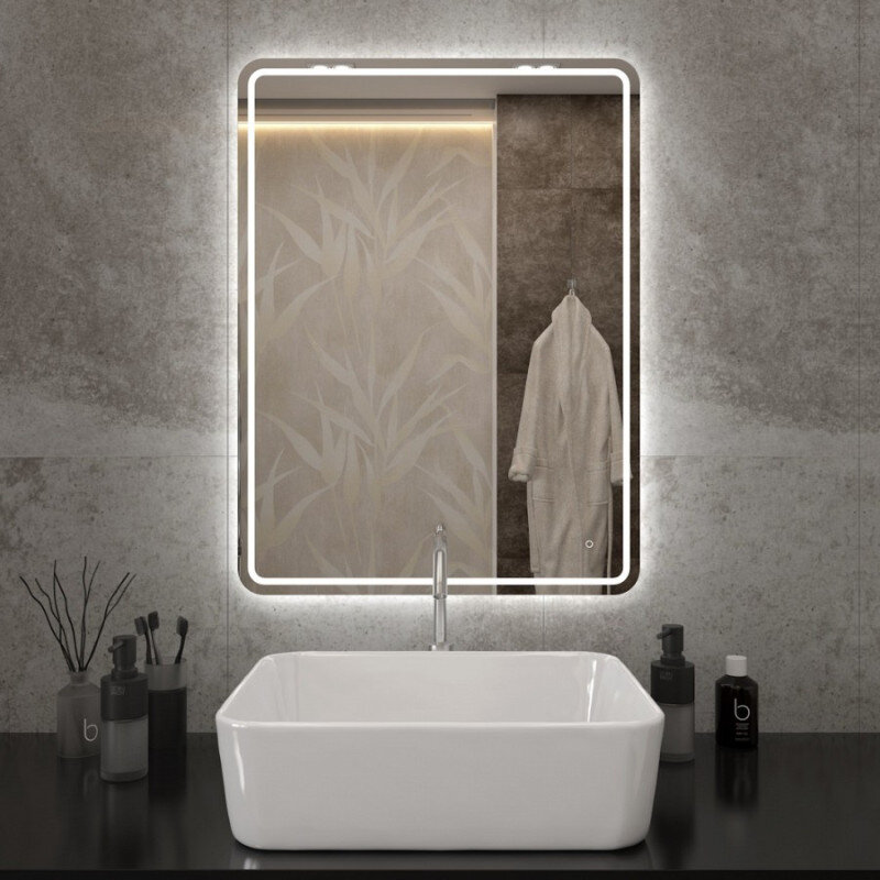 Изображение товара Зеркало Maretti Florenza FL146080P34EL 60x80 см с LED подсветкой Изображение товара Зеркало Maretti Florenza FL146080P34EL 60x80 см с LED подсветкой
