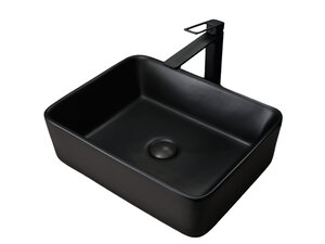 Изображение товара Раковина Gid Geometrico Bm9103 53374, 48 см, фаянс, черная матовая
