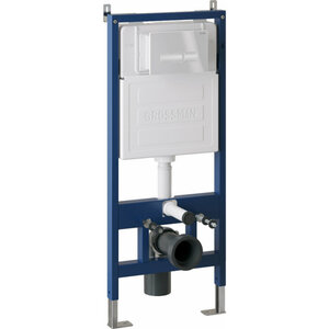 Изображение товара Комплект Grossman Pragma 97.03.000: инсталляция для унитаза 900.K31.01.000, клавиша смыва белый глянцевый 700.K31.03.000.000