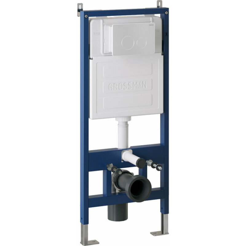 Изображение товара Instal Grossman Style 97.05.01M для унитаза белая клавиша