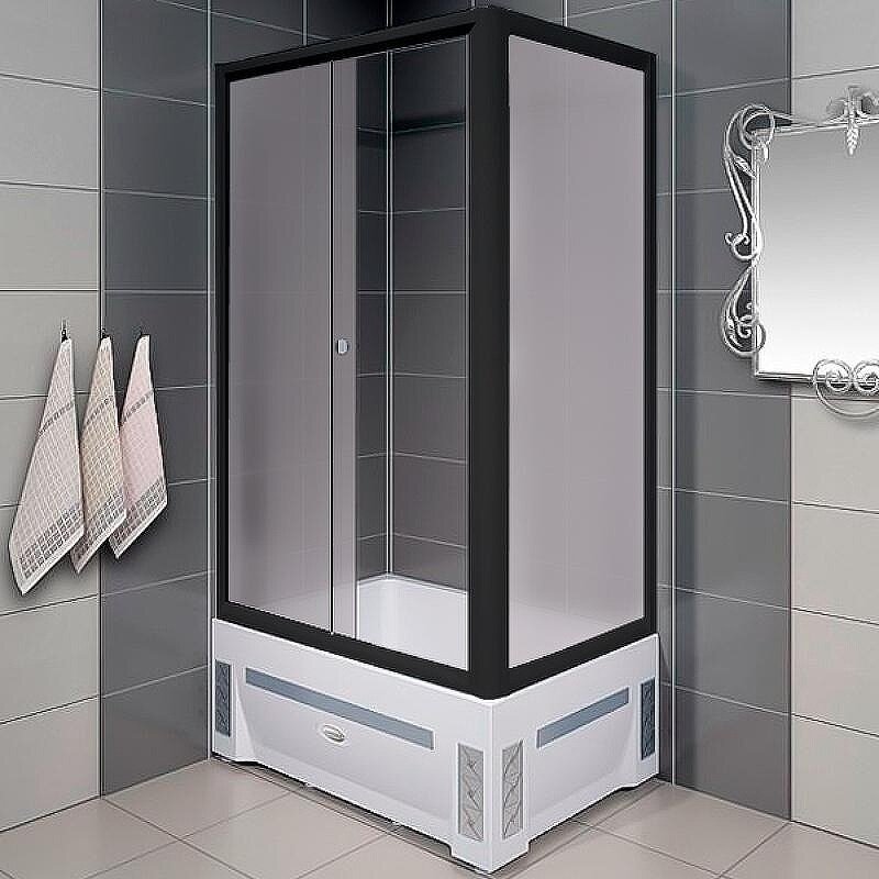 Изображение товара Душевой уголок Радомир Верчелли 120x80 см с высоким поддоном и раздвижной дверью