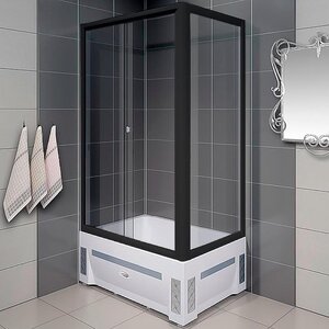 Изображение товара Душевой уголок Радомир Верчелли 120x80 см левосторонний с поддоном пластиковым