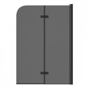 Изображение товара Шторка для ванны Maretti Valentina VA41R100140098 560 стекло 100x140 черный матовый