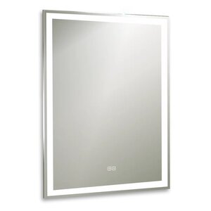 Изображение товара Зеркало Silver Mirrors Riga LED-00003018, 60 х 80 см, с LED-подсветкой, сенсором, ТХ-модулем, подогревом