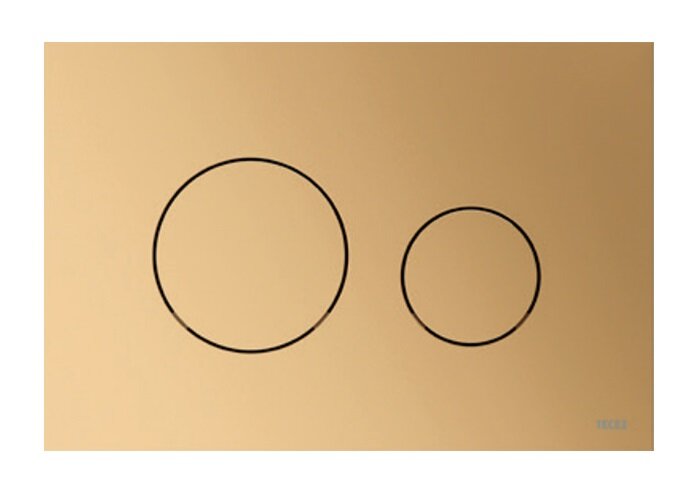 Изображение товара Клавиша смыва TECEloop 9240936, механическая, латунь металлик 