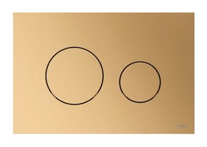 Изображение товара Клавиша смыва TECEloop 9240936, механическая, латунь металлик