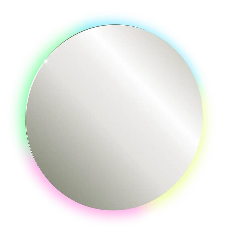 Изображение товара Зеркало Silver Mirrors Savanna RGB LED-00002604, 70 см, с RGB-подсветка, сенсор, smart-управление