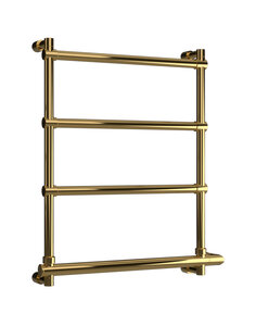 Изображение товара Полотенцесушитель электрический Margaroli Sole 542 BOX 5424704GONB, высота 65.6 см, ширина 57 см, золото