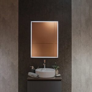 Изображение товара Зеркало Silver Mirrors Santana LED с подсветкой, подогревом и сенсором 80х100 см