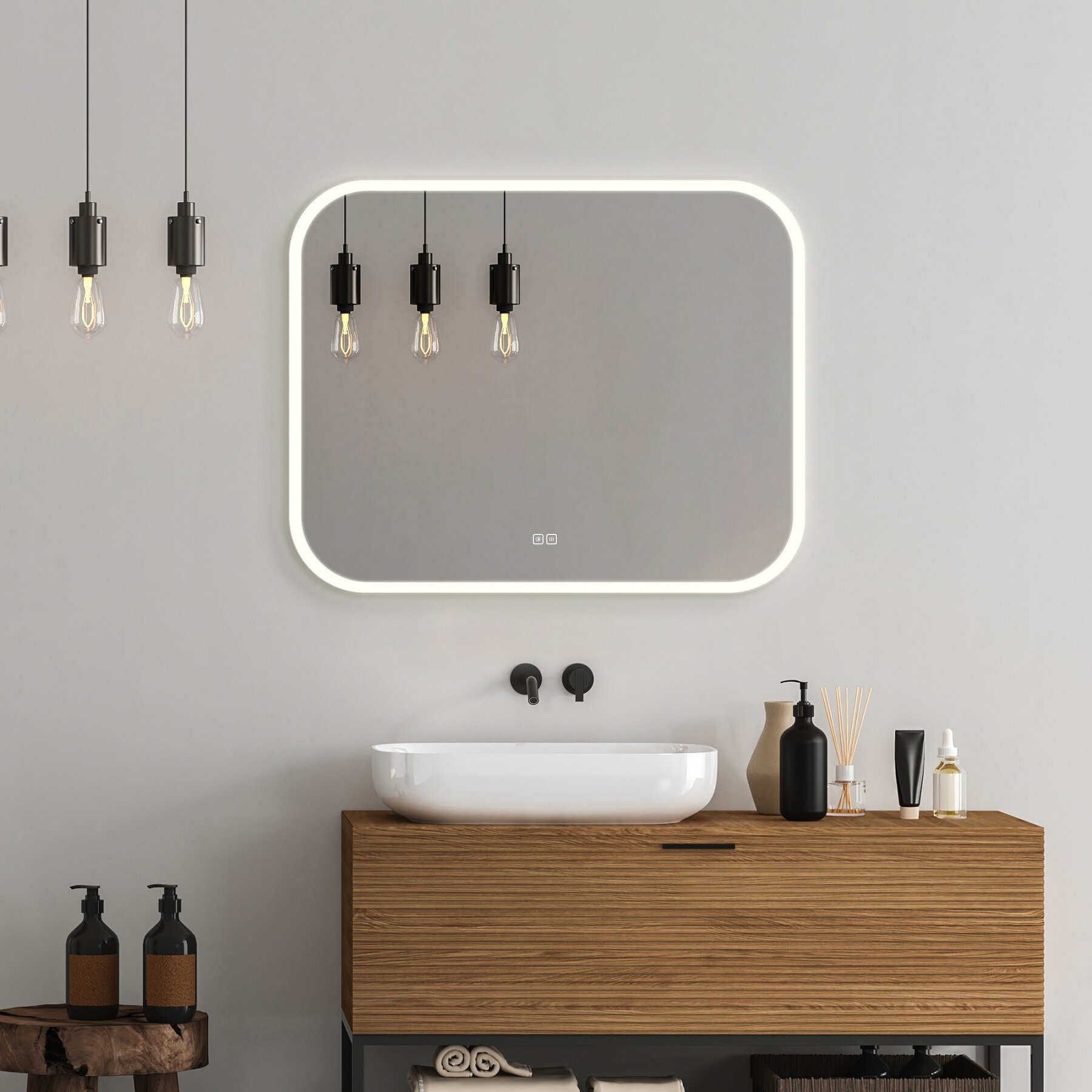 Изображение товара Зеркало Silver Mirrors LED-00003014 с подсветкой и подогревом Изображение товара Зеркало Silver Mirrors LED-00003014 с подсветкой и подогревом