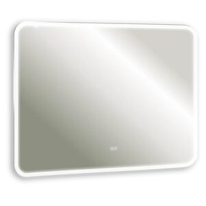 Изображение товара Зеркало Silver Mirrors Stiv LED-00003014, 100 х 80 см, с LED-подсветкой, сенсором и подогревом