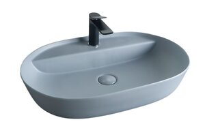 Изображение товара Раствина Gid Lago Gm1346 53341, 61 см, фаянс, серая матовая