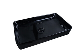 Изображение товара Раковина Gid Geometrico BL9396 53346 черная 60 см