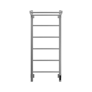 Изображение товара Полотенцесушитель электрический Grota App 430х1000 NM EL, ширина 40 см, высота 100 см, с полкой, цвет хром матовый