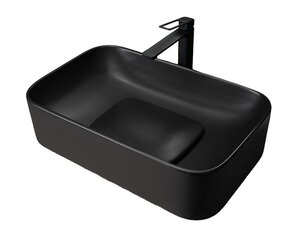 Изображение товара Раковина Gid Geometrico Bm9598 53365, 61 см, фаянс, черная матовая