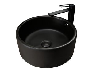 Изображение товара Раковина Gid Esfera N9130bg 53382, 41 см, фаянс, черный графит