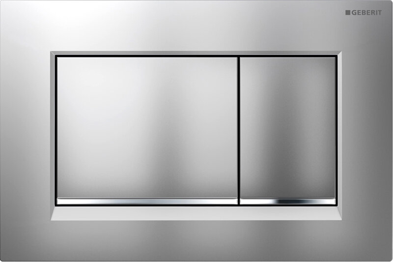 Изображение товара Клавиша для унитаза Geberit Omega Type 30 115.080.KN глянцевый хром, механическая