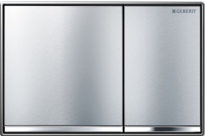 Изображение товара Клавиша Geberit Omega Type 60 115.081.GH.1 глянцевый хром механическая пневматическая электронная