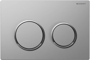Изображение товара Кнопка Geberit Omega Type 20 115.085.KN.1, матовая, глянцевый хром