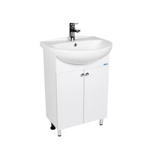 Изображение товара Тумба под раковину Viant Париж VPAR55AN-T2ST 55 см напольная белая