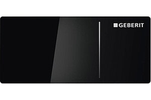 Изображение товара Клавиша смыва Geberit Sigma Type 70 115.630.SJ.1, черное стекло, три режима управления