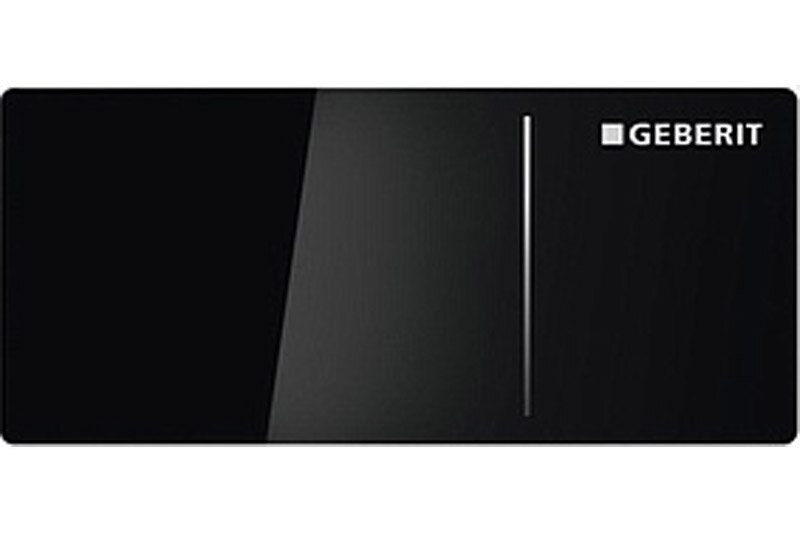 Изображение товара Клавиша смыва Geberit Sigma Type 70 115.630.SJ.1, черное стекло, три режима управления