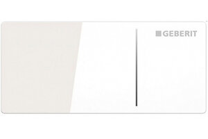 Изображение товара Клавиша смыва Geberit Sigma Type 70 115.630.SI.1, белое стекло