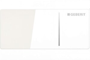 Изображение товара Клавиша смыва Geberit Sigma Type 70 115.630.SI.1, белое стекло