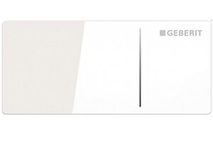 Изображение товара Клавиша Geberit Sigma Type 70 115.635.SI.1, белое стекло