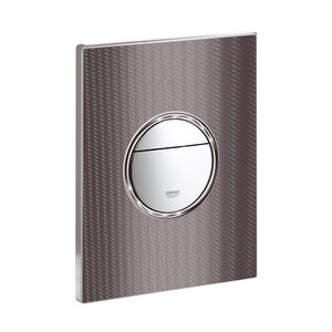 Изображение товара Кнопка для инсталляции Grohe Nova Cosmopolitan 38847XG0, хром/черная графика